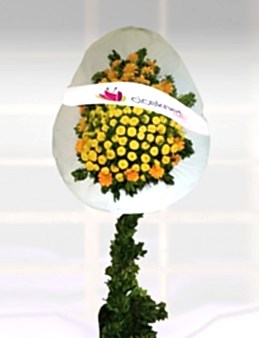 Sarı Cinyalı Açılış Sepeti  çiçek gönder