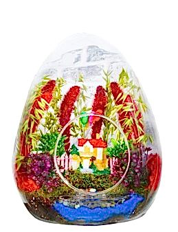 Huzur Bahçemiz Yapay Teraryum Terarium çiçek gönder