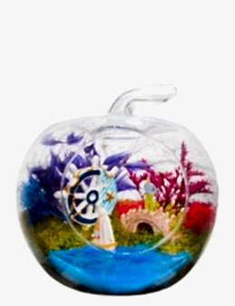 Akdeniz Konsepti Yapay Teraryum Terarium çiçek gönder