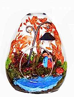 Işıklı Yapay Aşk Teraryum Terarium çiçek gönder