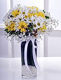 Kış Güneşi Kır Çiçekleri Aranjmanlar çiçek gönder