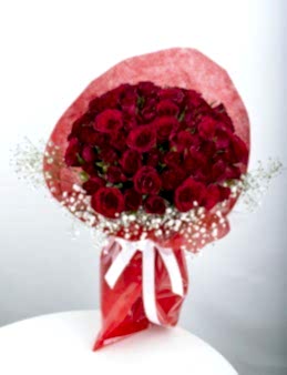 Seni Seviyorum 51 Adet Kırmızı Gül Buketi  çiçek gönder