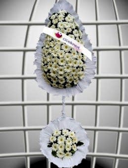 Bayi İçin Ayaklı Sepet 3  çiçek gönder