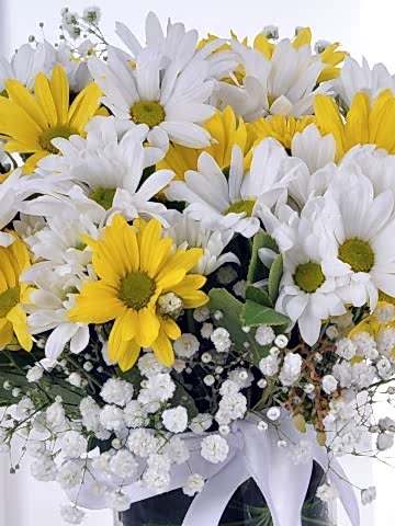 Kış Güneşi Kır Çiçekleri Aranjmanlar çiçek gönder